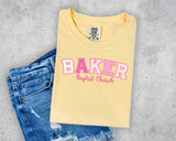 BBC Hot Pink and White T-Shirt and Sweatshirt