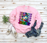 Neon Snowman Let it Snow T-Shirt and Sweatshirt