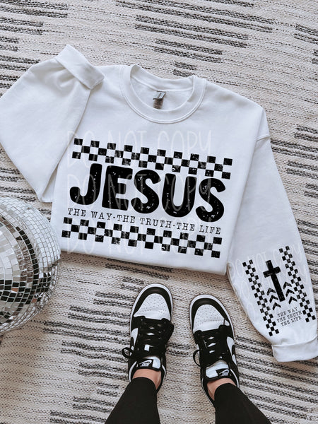 Jesus The Way The Truth The Life T-Shirt and Sweatshirt