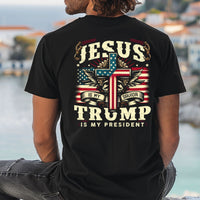 Jesus is my Savior Trump is my President T-Shirt and Sweatshirt