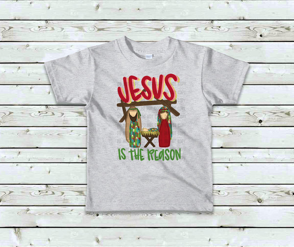 Jesus is the Reason for the Season Nativity Scene T-Shirt