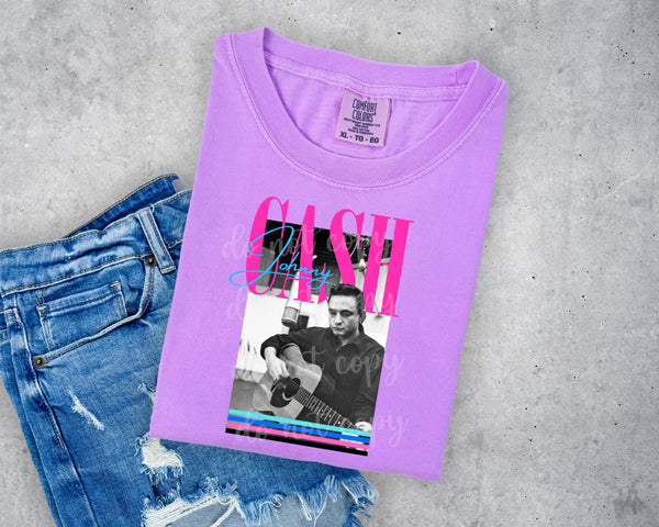 Retro Johnny Cash T-Shirt and Sweatshirt