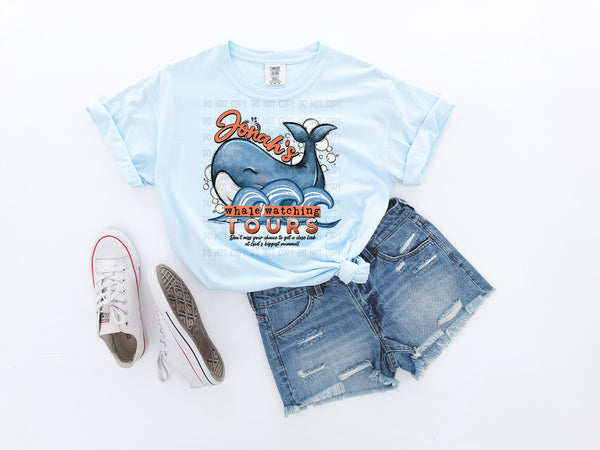 Jonah's Whale Watching T-Shirt