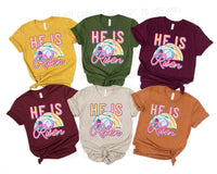 Pastel Colors He is Risen TShirt