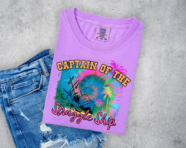 Captain of the Struggle Ship Short Sleeve T-Shirt