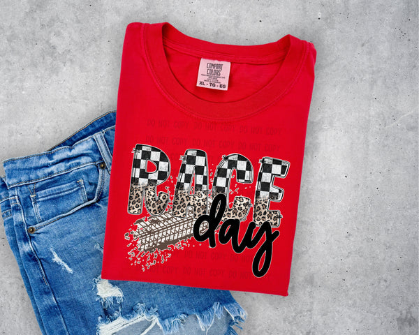 Leopard Race Day T-Shirt