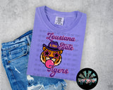 Bubble Gum LSU Mascot PNG Digital Design (YOU GET 2 DESIGNS)