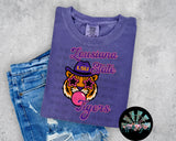 Bubble Gum LSU Mascot PNG Digital Design (YOU GET 2 DESIGNS)