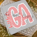 Lace and Striped GA T-Shirt and Sweatshirt
