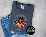Bubble Gum Leopard AU PNG Digital Design (YOU GET 4 DESIGNS)