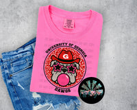 Bubble Gum Leopard GA PNG Digital Design (YOU GET 3 DESIGNS)