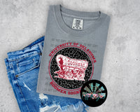 Leopard Circle OK Sooners PNG Digital Design -- You get SIX Designs