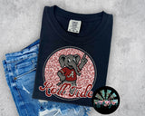 Leopard Retro Script AL PNG Digital Design (YOU GET 2 DESIGNS)