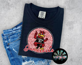 Leopard Retro Script Gamecocks PNG Digital Design (YOU GET 2 DESIGNS)