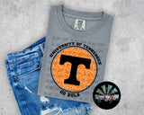 Leopard Circle TN Vols PNG Digital Design -- You get FIVE Designs