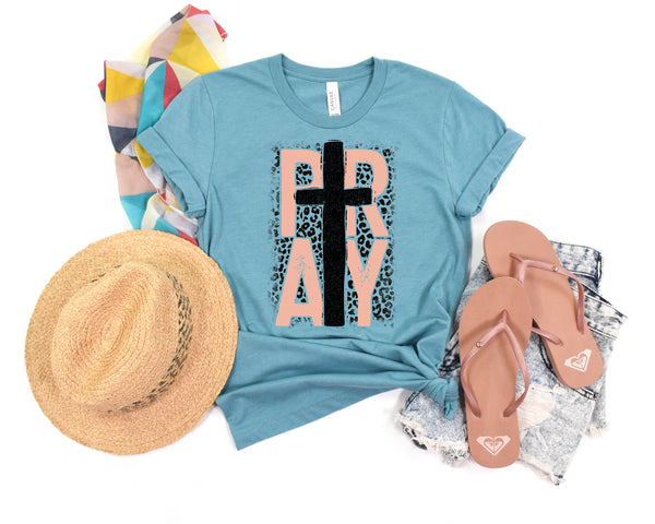 Leopard Pray T-Shirt