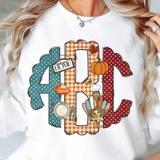 Thanksgiving Monogram T-Shirt and Sweatshirt