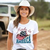 Made in America Cowboy Hat T-Shirt