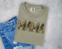 Mama Camo Glitter Brushstroke PNG Digital Design