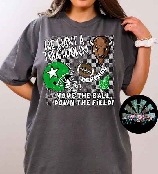 We want a Touchdown Marshall Thundering Herd PNG Digital Design
