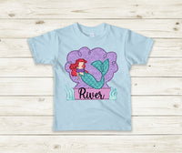KIDS Mermaid Personalized T-Shirt