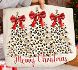 KIDS Merry Christmas Leopard Christmas Trees T-Shirt and Sweatshirt