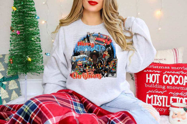 Merry Hogwarts Christmas T-Shirt and Sweatshirt