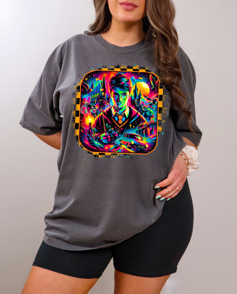 Neon Harry Potter T-Shirt and Sweatshirt