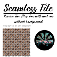 Neutral Football Seamless File PNG Digital Design