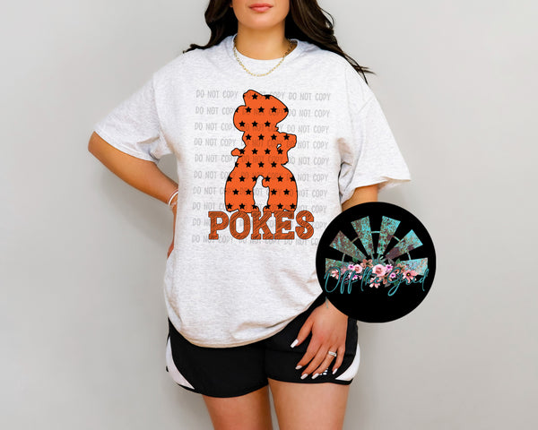 Star OSU Pokes PNG Digital Download (You get four files)