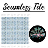 Ocean Fish Seamless File PNG Digital Design