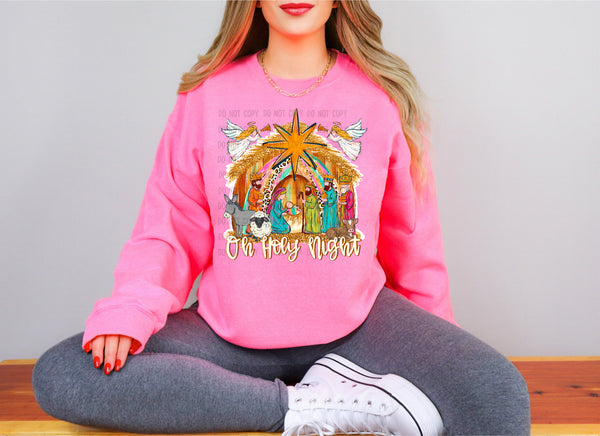 Oh Holy Night T-Shirt and Sweatshirt