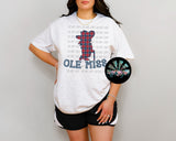 Plaid Ole Miss Rebels PNG Digital Download (You get both files)