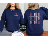 Plaid Ole Miss Rebels Tic Tac Toe PNG Digital Download (You get four files)