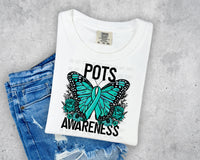 POTS Butterfly Awareness T-Shirt