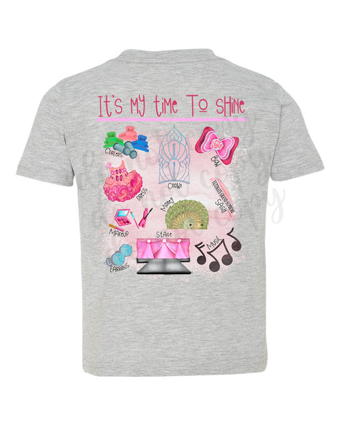 It's My Time to Shine Pageant KIDS T-Shirt