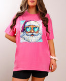 Painted Canvas of Santa T-Shirt and Sweatshirt