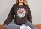 Painted Santa Claus T-Shirt and Sweatshirt