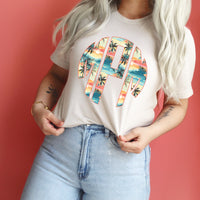 Palm Tree Monogram T-Shirt