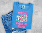 Dalmatian Meet me under the Palms T-Shirt