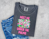 Dalmatian Meet me under the Palms T-Shirt