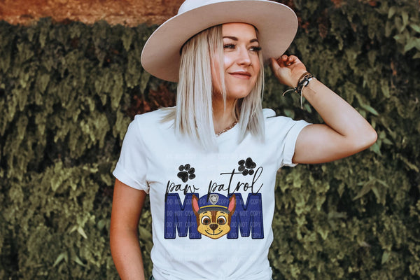 P@w P@trol Mom Chase T-Shirt and Sweatshirt