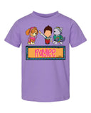 KIDS Custom Girl Paw Trio T-Shirt