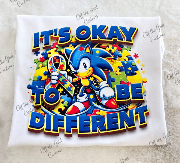 Sonic It's Okay to Be Different T-Shirt