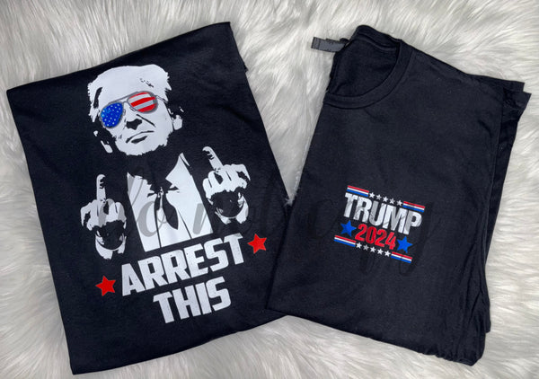 Trump 2024 Arrest This Short Sleeve T-Shirt