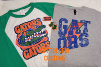 Gators Lightening Bolt T-Shirt and Sweatshirt