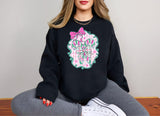 KIDS Pink and Mint Candy Canes T-Shirt and Sweatshirt