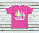 Bright Color Christmas Trees T-Shirt