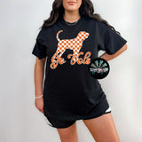 Plaid Script Go Vols TN PNG Digital Download (You get both files)