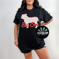 Plaid Script GA Bulldog PNG Digital Download (You get both files)